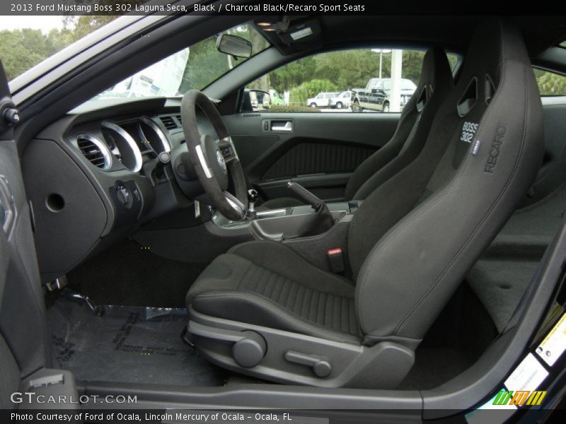 Front Seat of 2013 Mustang Boss 302 Laguna Seca