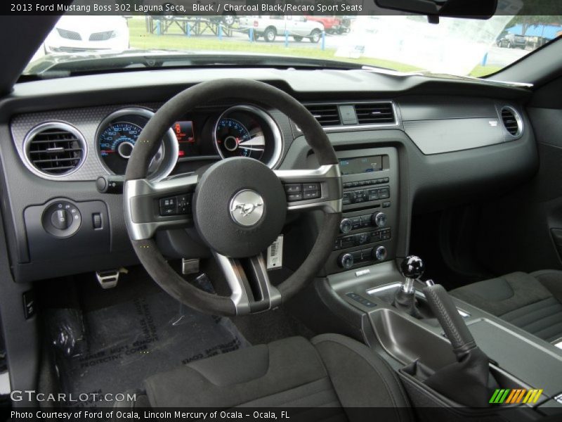 Dashboard of 2013 Mustang Boss 302 Laguna Seca