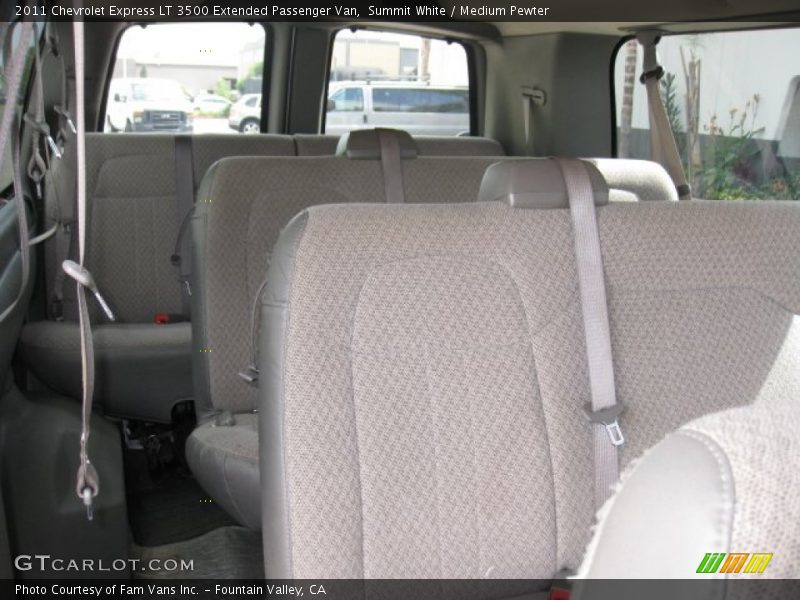 Summit White / Medium Pewter 2011 Chevrolet Express LT 3500 Extended Passenger Van