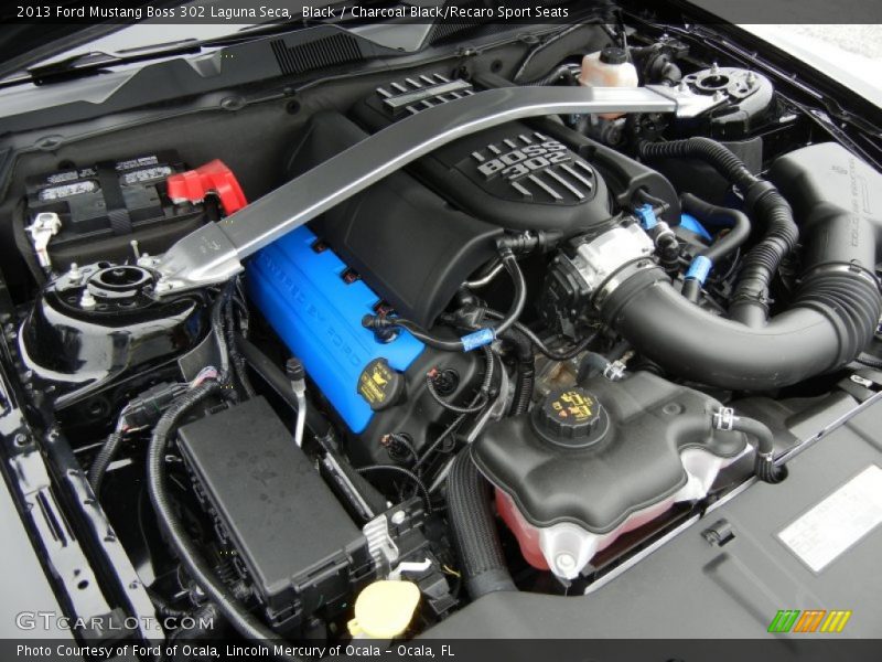  2013 Mustang Boss 302 Laguna Seca Engine - 5.0 Liter 302 Hi-Po DOHC 32-Valve Ti-VCT V8