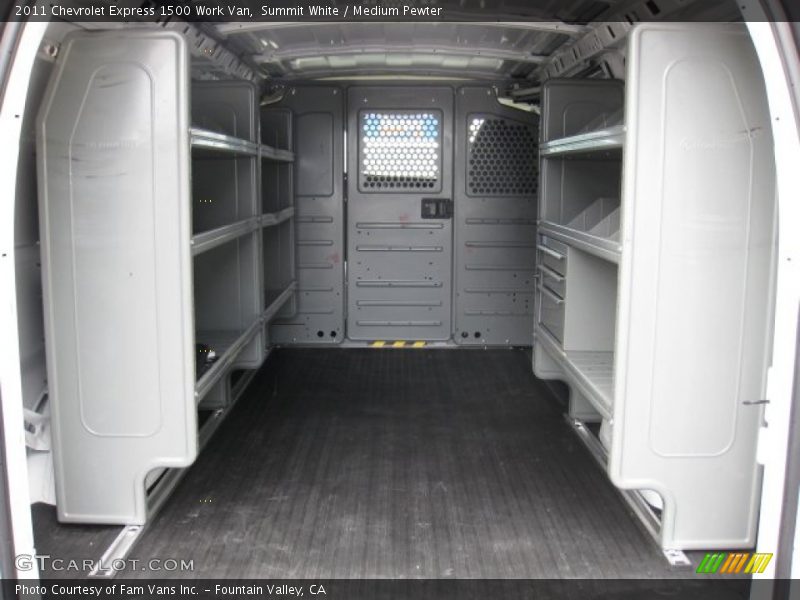 Summit White / Medium Pewter 2011 Chevrolet Express 1500 Work Van