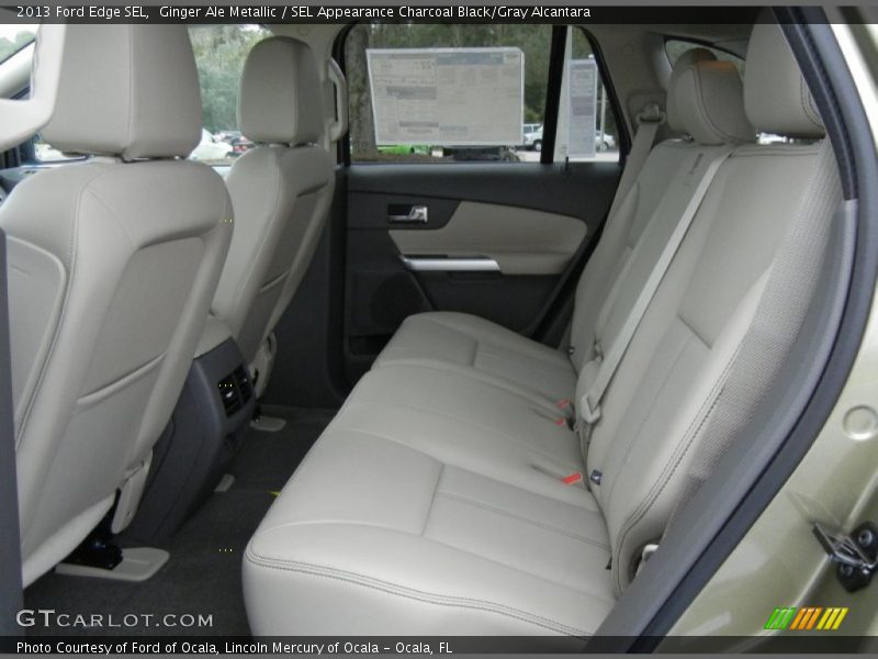 Ginger Ale Metallic / SEL Appearance Charcoal Black/Gray Alcantara 2013 Ford Edge SEL