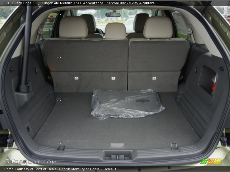 Ginger Ale Metallic / SEL Appearance Charcoal Black/Gray Alcantara 2013 Ford Edge SEL