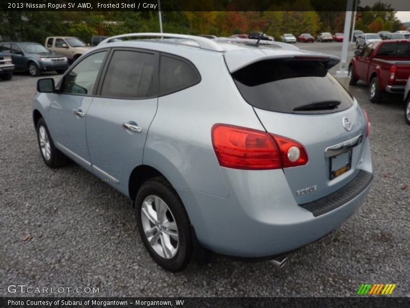 Frosted Steel / Gray 2013 Nissan Rogue SV AWD