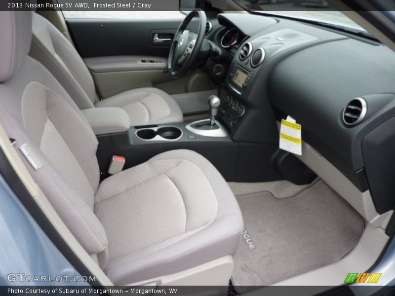 Frosted Steel / Gray 2013 Nissan Rogue SV AWD