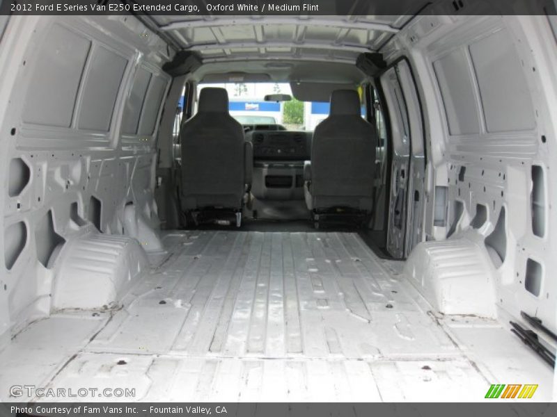 Oxford White / Medium Flint 2012 Ford E Series Van E250 Extended Cargo
