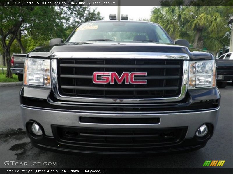 Onyx Black / Dark Titanium 2011 GMC Sierra 1500 Regular Cab