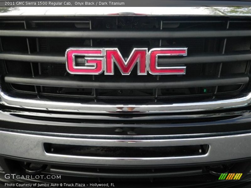 Onyx Black / Dark Titanium 2011 GMC Sierra 1500 Regular Cab