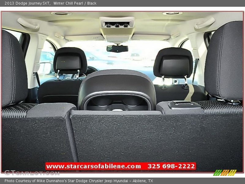 Winter Chill Pearl / Black 2013 Dodge Journey SXT