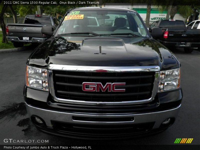 Onyx Black / Dark Titanium 2011 GMC Sierra 1500 Regular Cab
