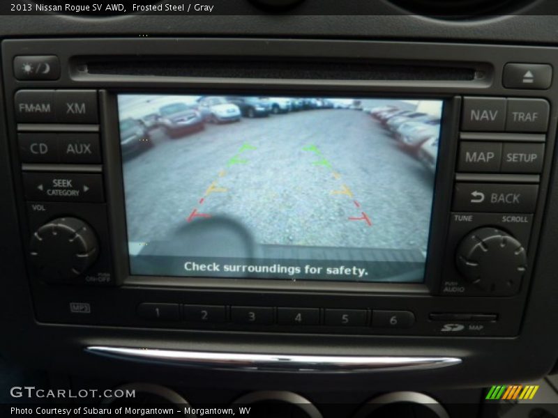 Frosted Steel / Gray 2013 Nissan Rogue SV AWD