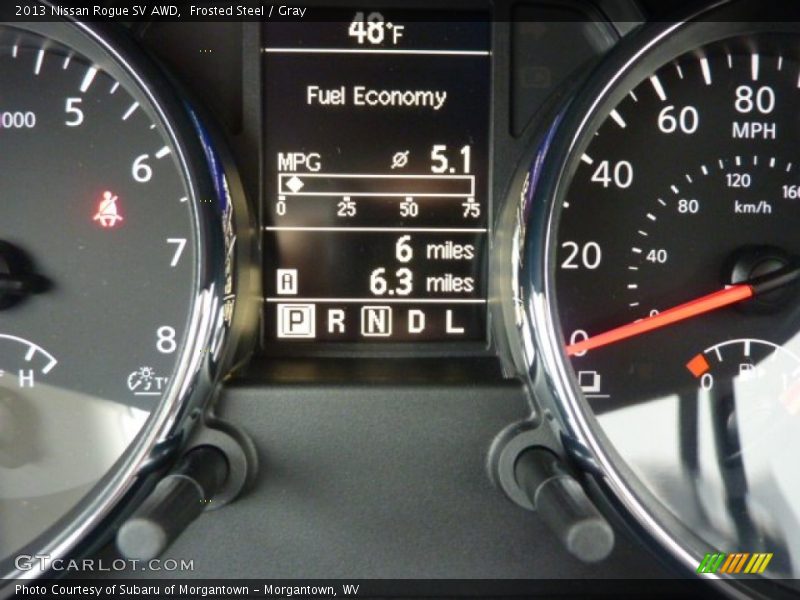 Frosted Steel / Gray 2013 Nissan Rogue SV AWD