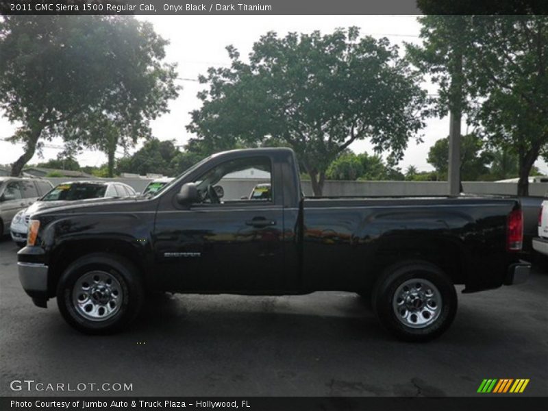 Onyx Black / Dark Titanium 2011 GMC Sierra 1500 Regular Cab