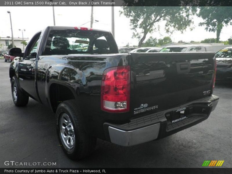 Onyx Black / Dark Titanium 2011 GMC Sierra 1500 Regular Cab