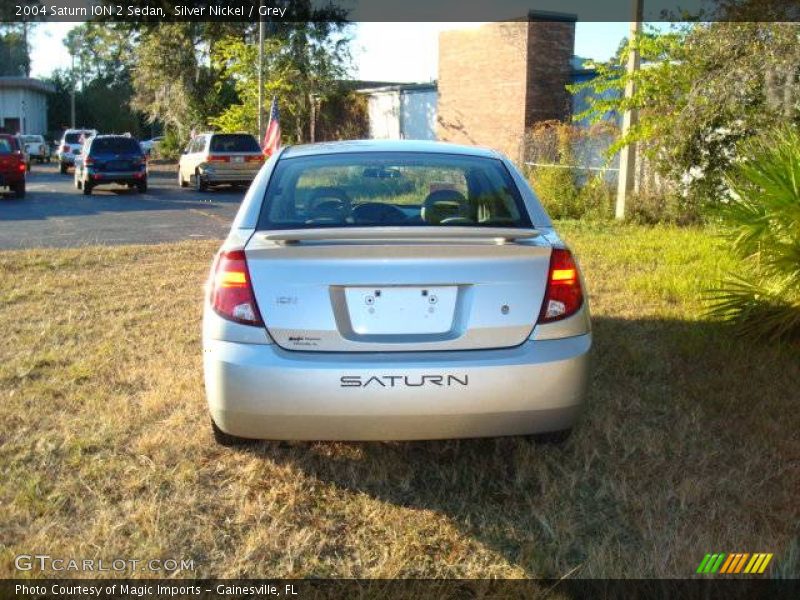 Silver Nickel / Grey 2004 Saturn ION 2 Sedan