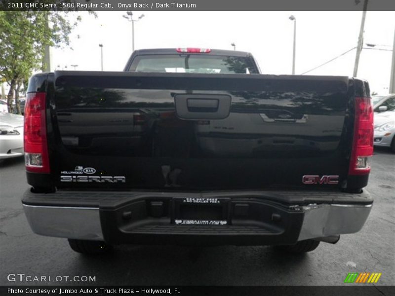 Onyx Black / Dark Titanium 2011 GMC Sierra 1500 Regular Cab