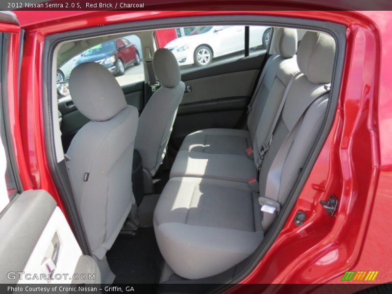 Red Brick / Charcoal 2012 Nissan Sentra 2.0 S