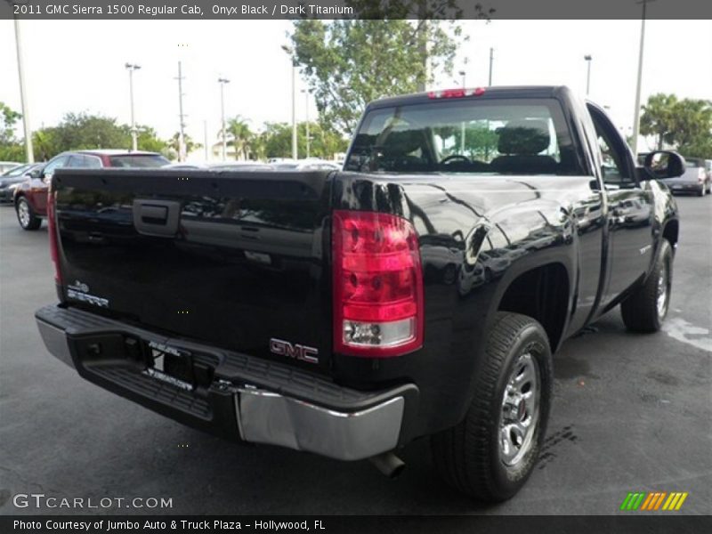 Onyx Black / Dark Titanium 2011 GMC Sierra 1500 Regular Cab