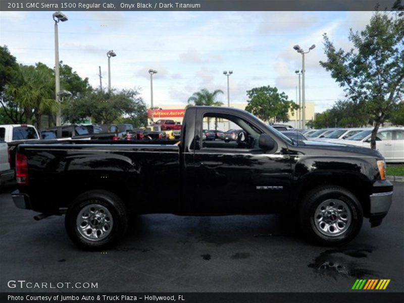Onyx Black / Dark Titanium 2011 GMC Sierra 1500 Regular Cab