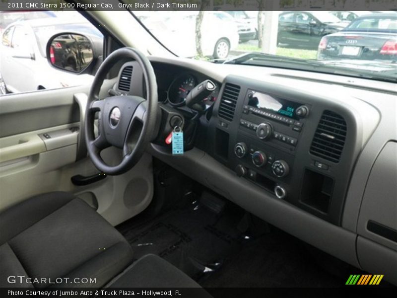Onyx Black / Dark Titanium 2011 GMC Sierra 1500 Regular Cab