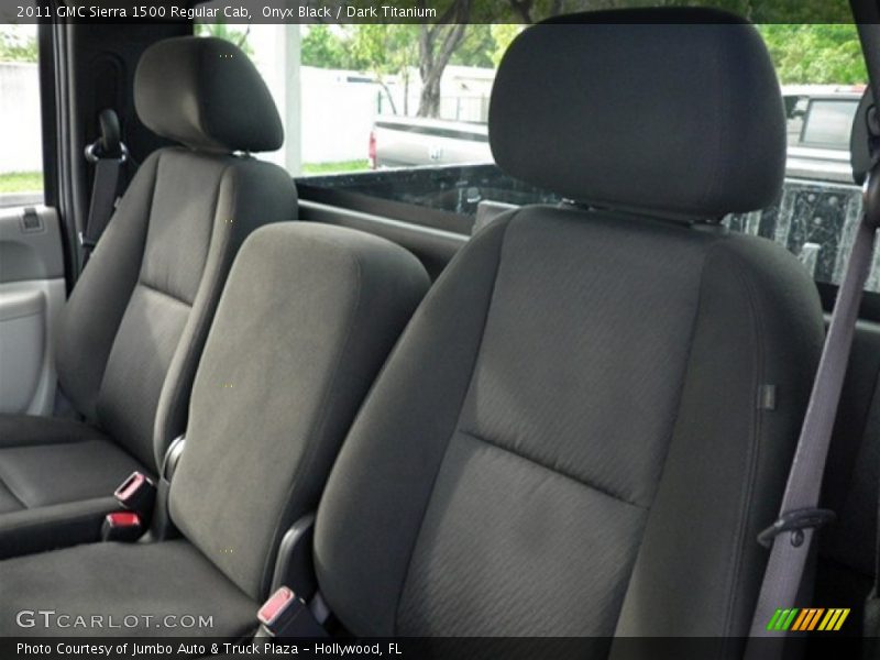 Onyx Black / Dark Titanium 2011 GMC Sierra 1500 Regular Cab
