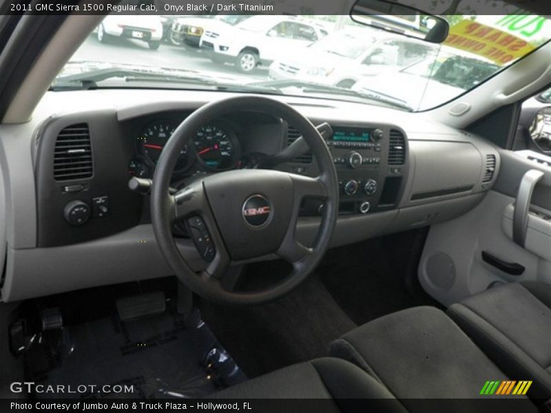 Onyx Black / Dark Titanium 2011 GMC Sierra 1500 Regular Cab