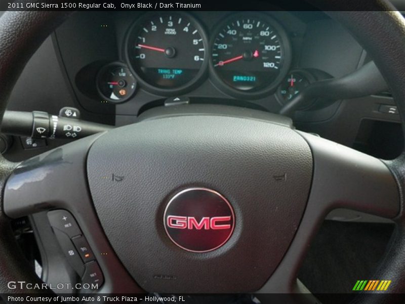 Onyx Black / Dark Titanium 2011 GMC Sierra 1500 Regular Cab