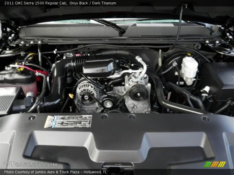 Onyx Black / Dark Titanium 2011 GMC Sierra 1500 Regular Cab