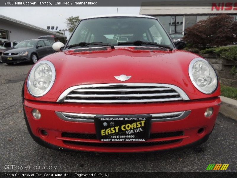 Chili Red / Panther Black 2005 Mini Cooper Hardtop