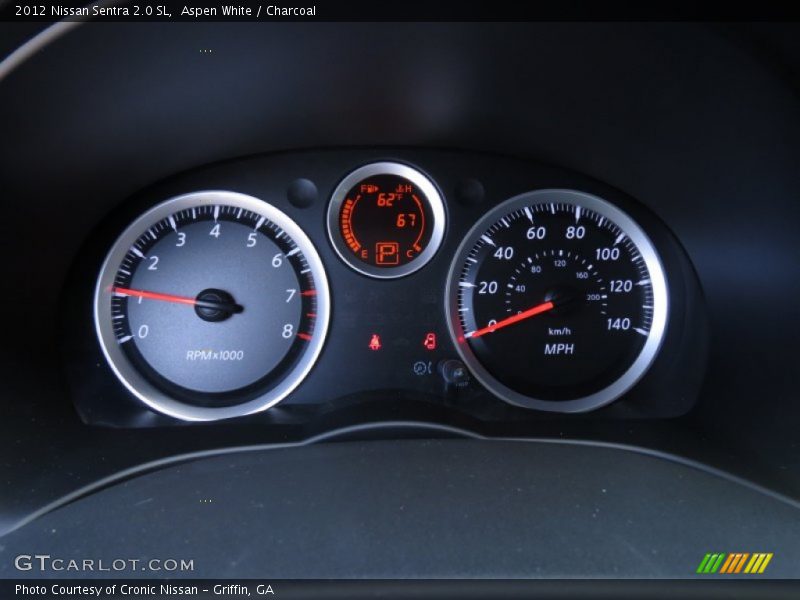 Aspen White / Charcoal 2012 Nissan Sentra 2.0 SL