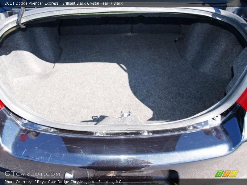 Brilliant Black Crystal Pearl / Black 2011 Dodge Avenger Express
