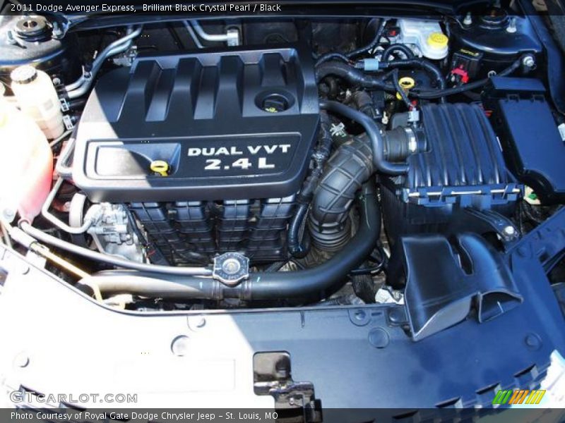 Brilliant Black Crystal Pearl / Black 2011 Dodge Avenger Express