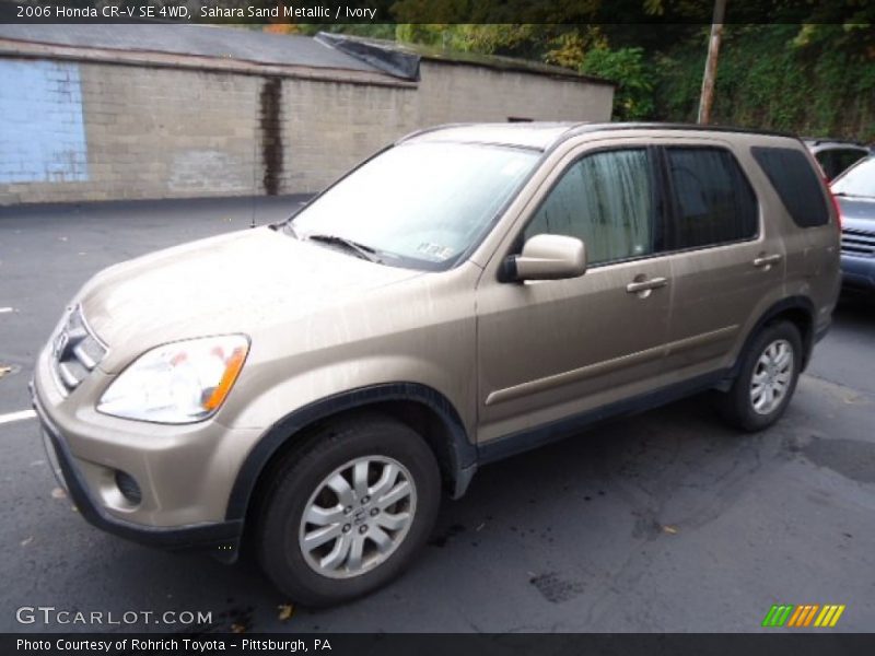 Sahara Sand Metallic / Ivory 2006 Honda CR-V SE 4WD