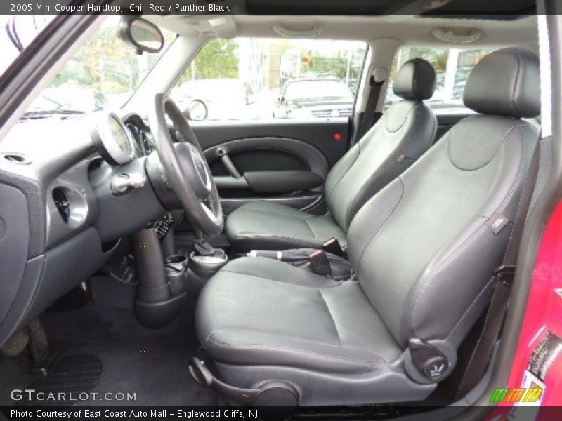 Chili Red / Panther Black 2005 Mini Cooper Hardtop