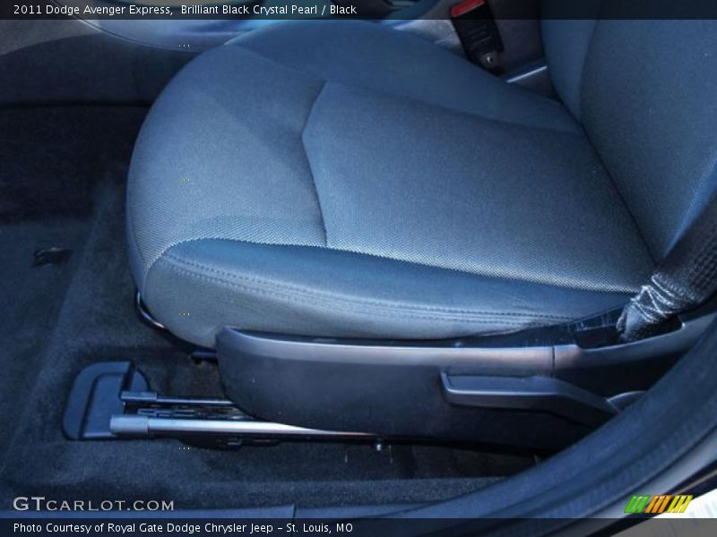 Brilliant Black Crystal Pearl / Black 2011 Dodge Avenger Express