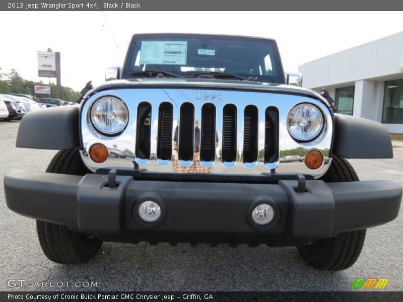 Black / Black 2013 Jeep Wrangler Sport 4x4