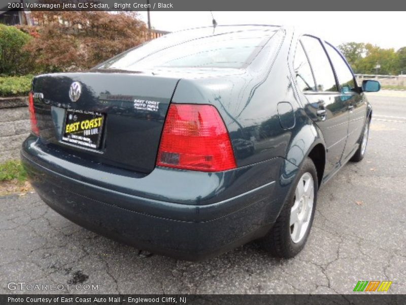 Bright Green / Black 2001 Volkswagen Jetta GLS Sedan