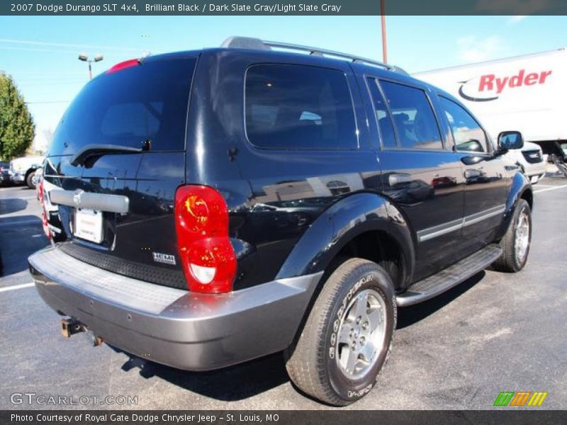 Brilliant Black / Dark Slate Gray/Light Slate Gray 2007 Dodge Durango SLT 4x4