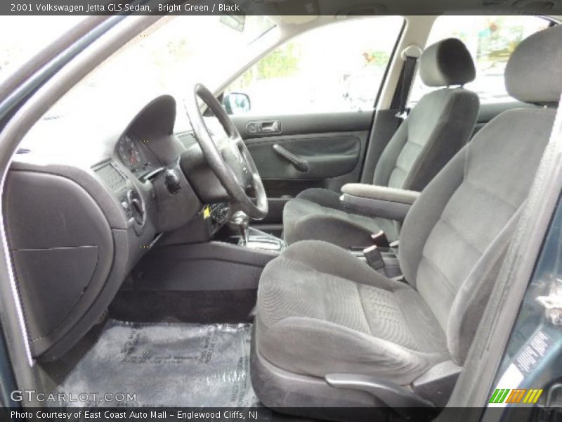 Bright Green / Black 2001 Volkswagen Jetta GLS Sedan