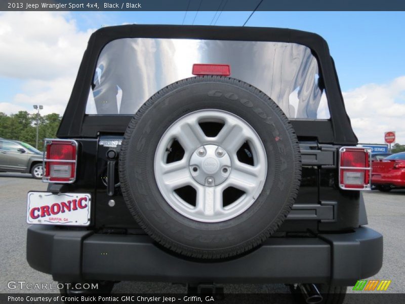 Black / Black 2013 Jeep Wrangler Sport 4x4