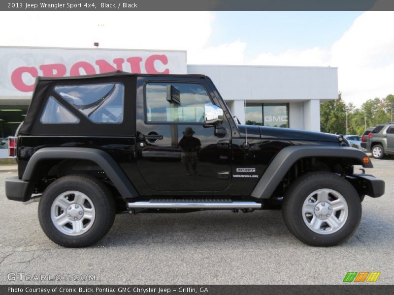 Black / Black 2013 Jeep Wrangler Sport 4x4