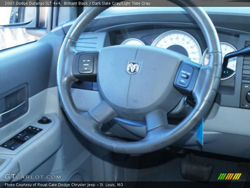 Brilliant Black / Dark Slate Gray/Light Slate Gray 2007 Dodge Durango SLT 4x4