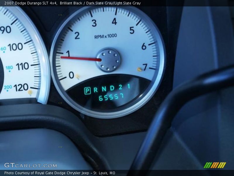 Brilliant Black / Dark Slate Gray/Light Slate Gray 2007 Dodge Durango SLT 4x4