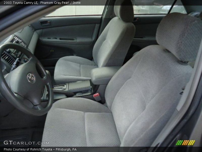Phantom Gray Pearl / Stone 2003 Toyota Camry LE