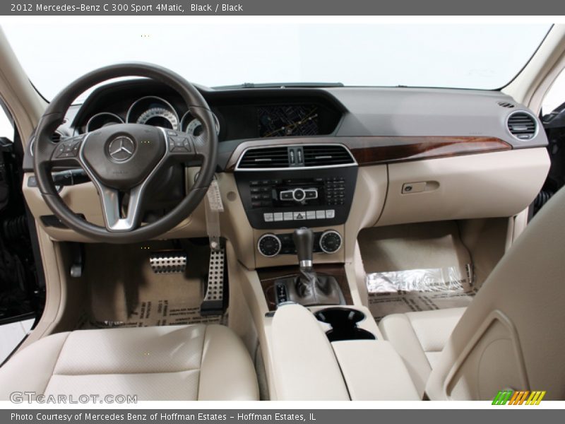 Black / Black 2012 Mercedes-Benz C 300 Sport 4Matic
