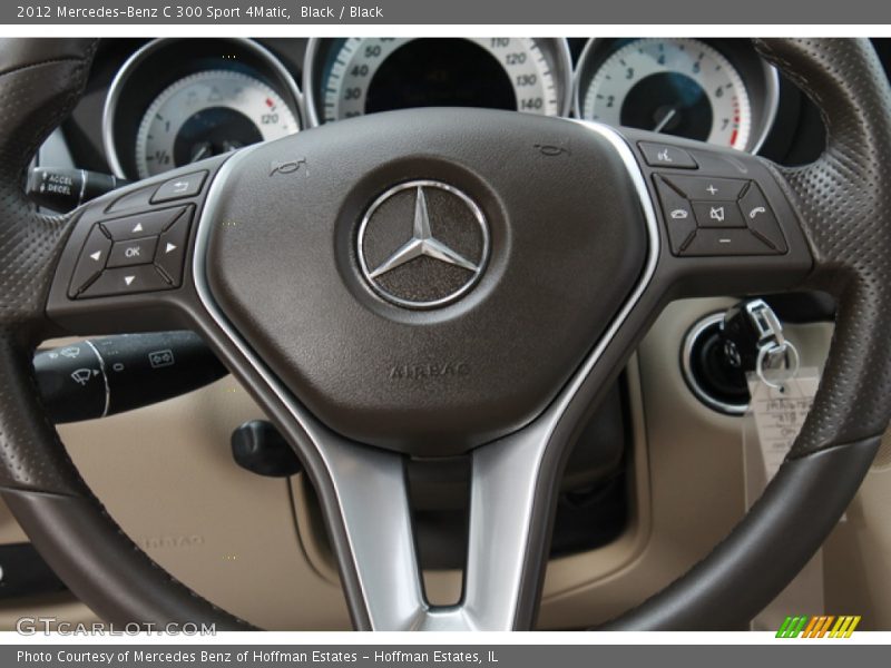 Black / Black 2012 Mercedes-Benz C 300 Sport 4Matic