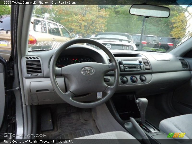 Phantom Gray Pearl / Stone 2003 Toyota Camry LE