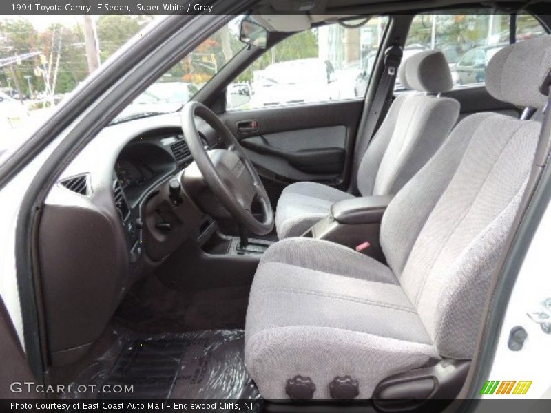 Super White / Gray 1994 Toyota Camry LE Sedan