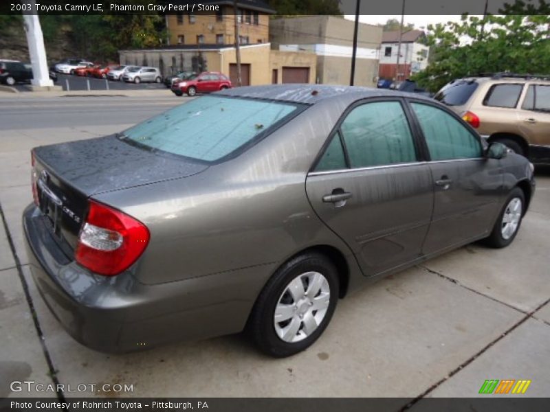 Phantom Gray Pearl / Stone 2003 Toyota Camry LE