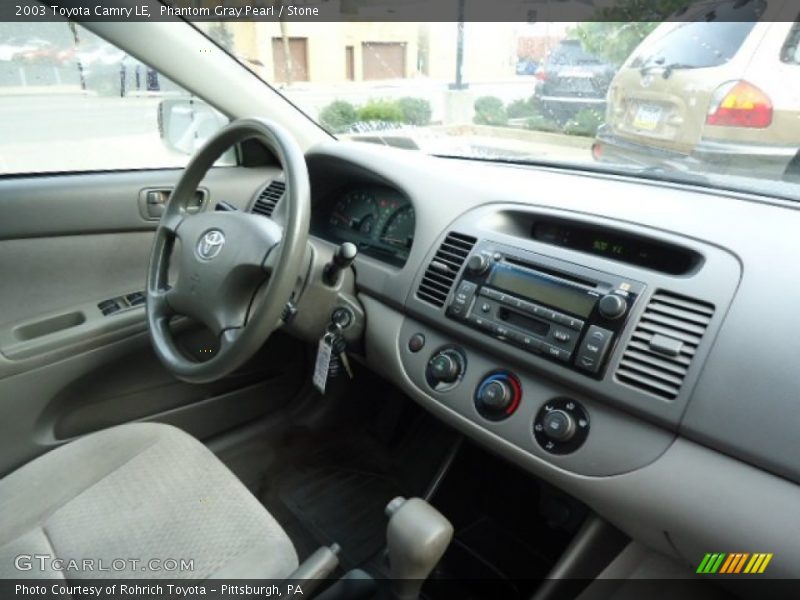 Phantom Gray Pearl / Stone 2003 Toyota Camry LE